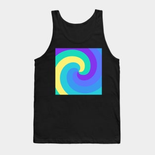 Abstract Circle of Bright Colors Tank Top